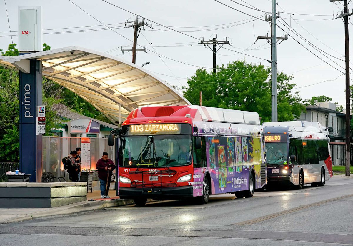 As storms near, VIA prepared for detours and adjustments to San Antonio bus service