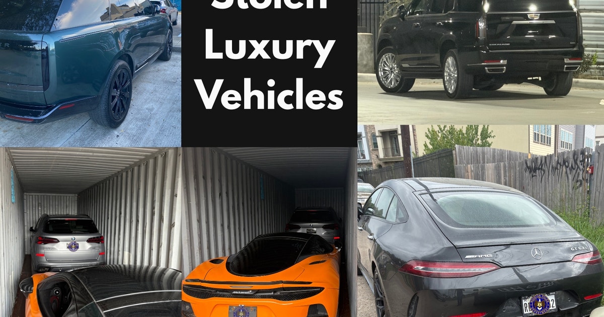 Katy couple, teen son among 5 accused in $3M Houston luxury car theft ring