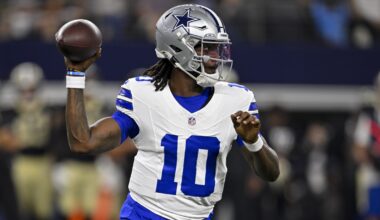 Eagles Sign Quarterback Joe Milton Off the Cowboys' Practice Squad