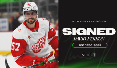 Dallas Stars sign forward David Perron to one-year, $850,000 contract