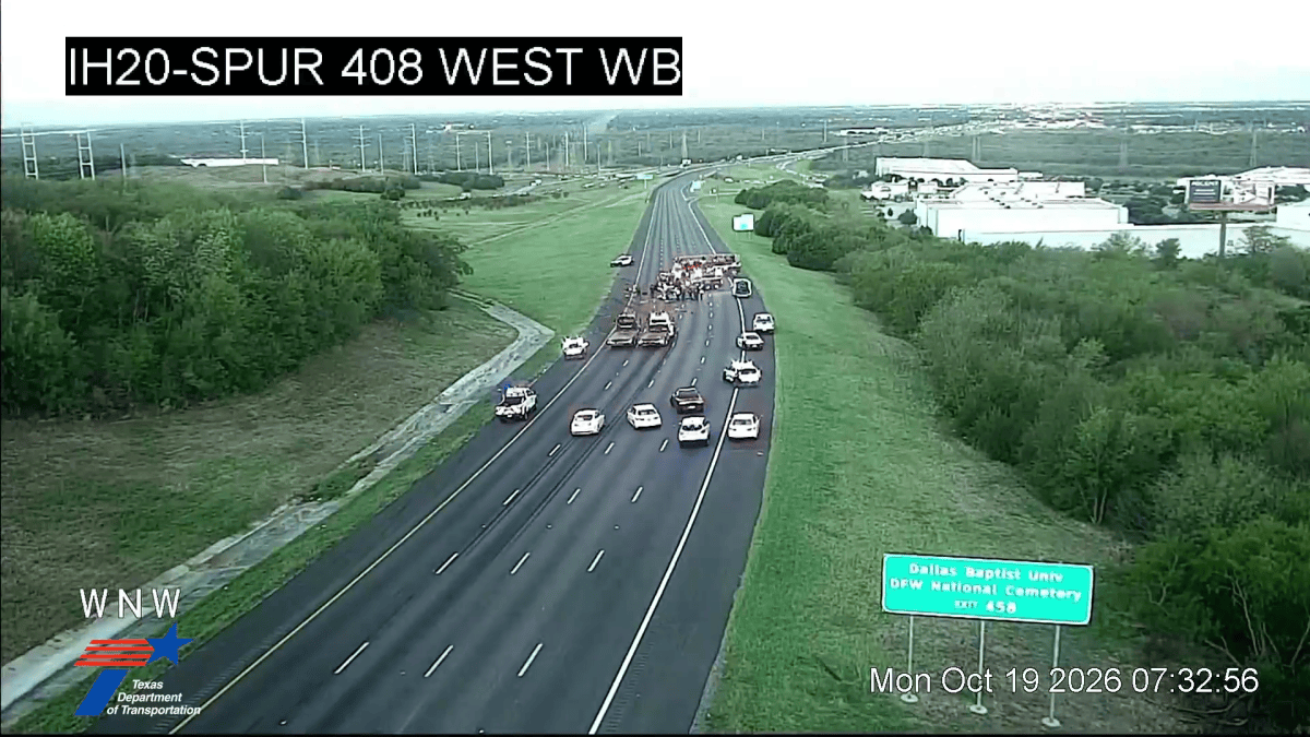 Deadly crash shuts down I-20 at Spur 408 in Dallas – NBC 5 Dallas-Fort Worth
