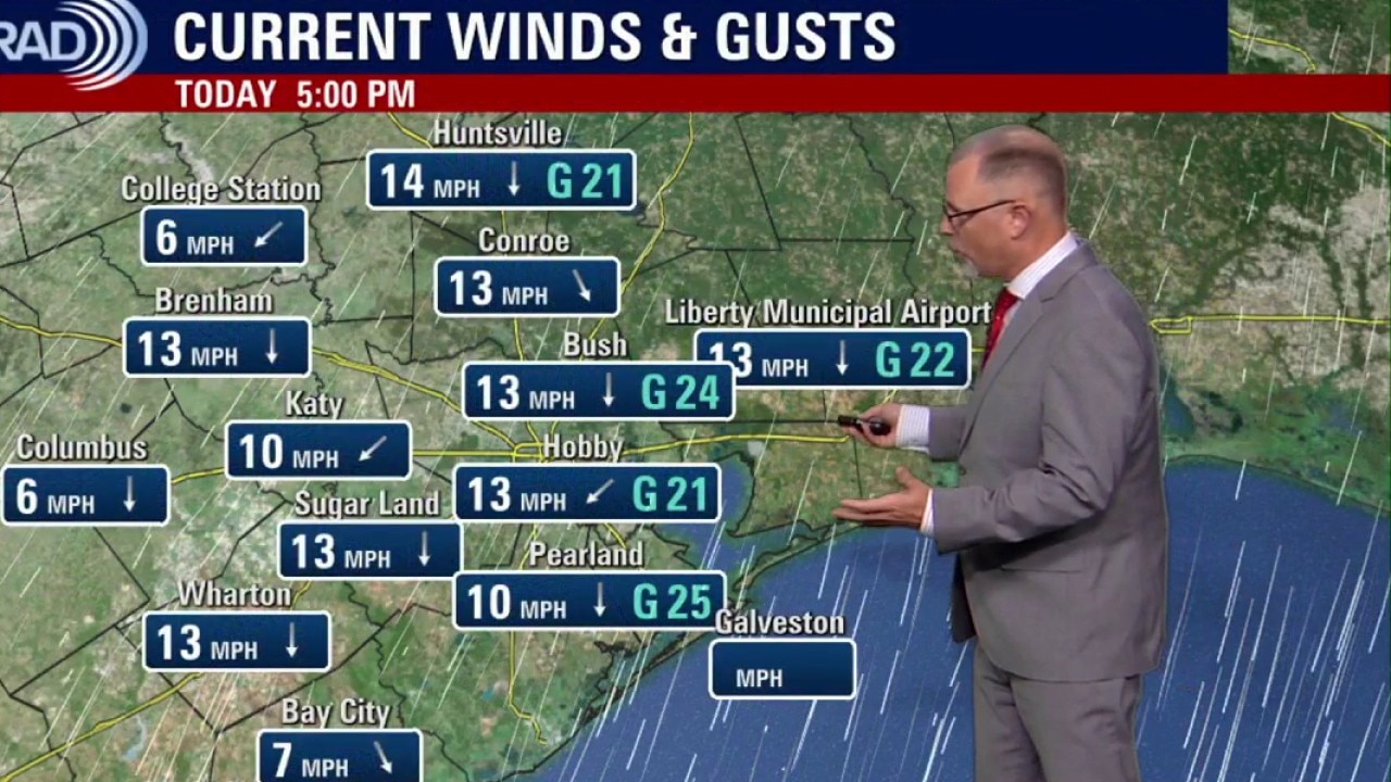 Houston weather: Oct 17 evening forecast