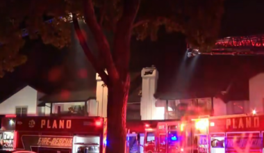 Arson suspect in custody after 1 rescued, 1 injured in large apartment fire in Plano, officials say