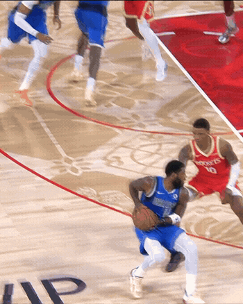 Kyrie Irving returns with a reverse layup on his first possession.