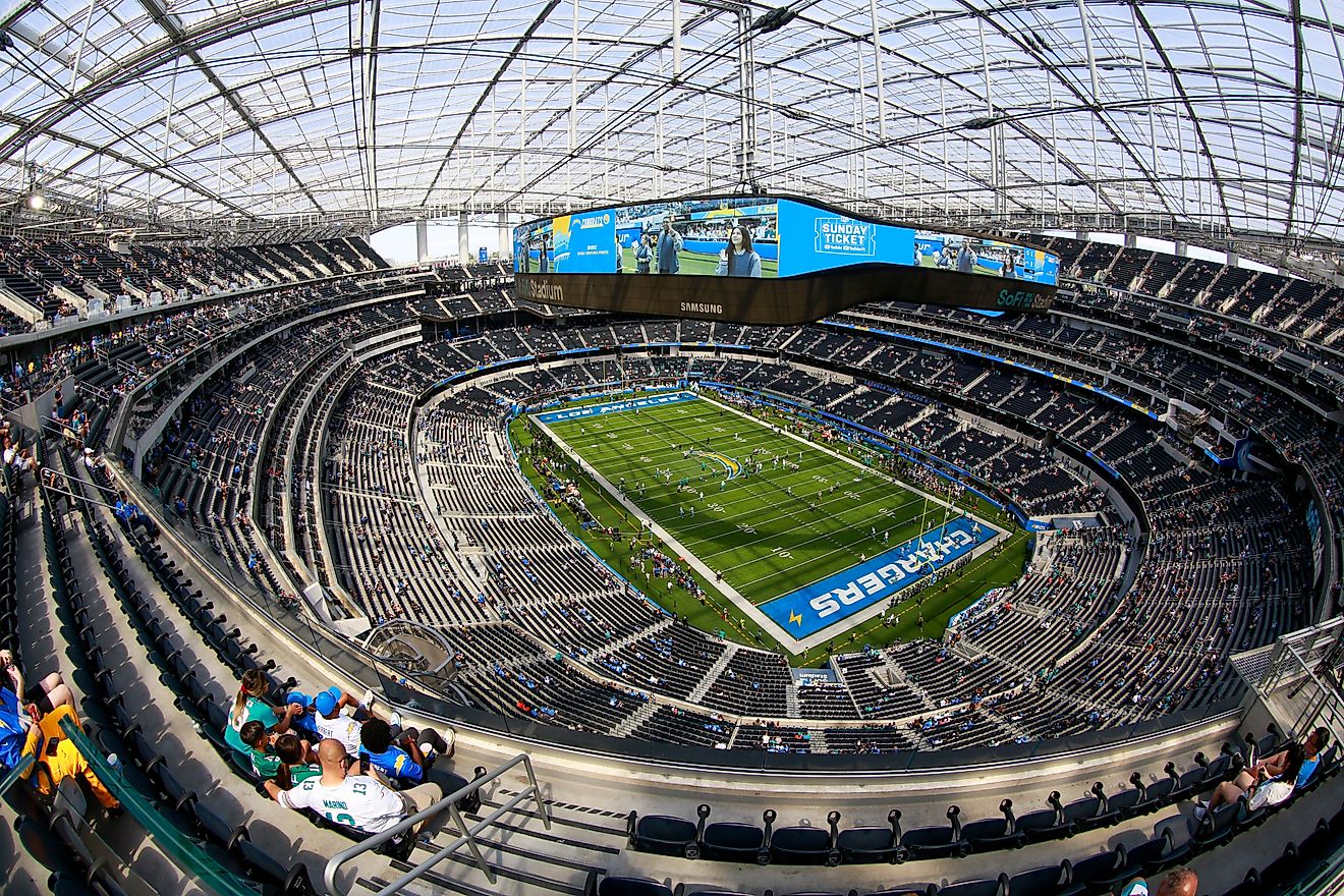 The Largest Domed Stadiums In The United States