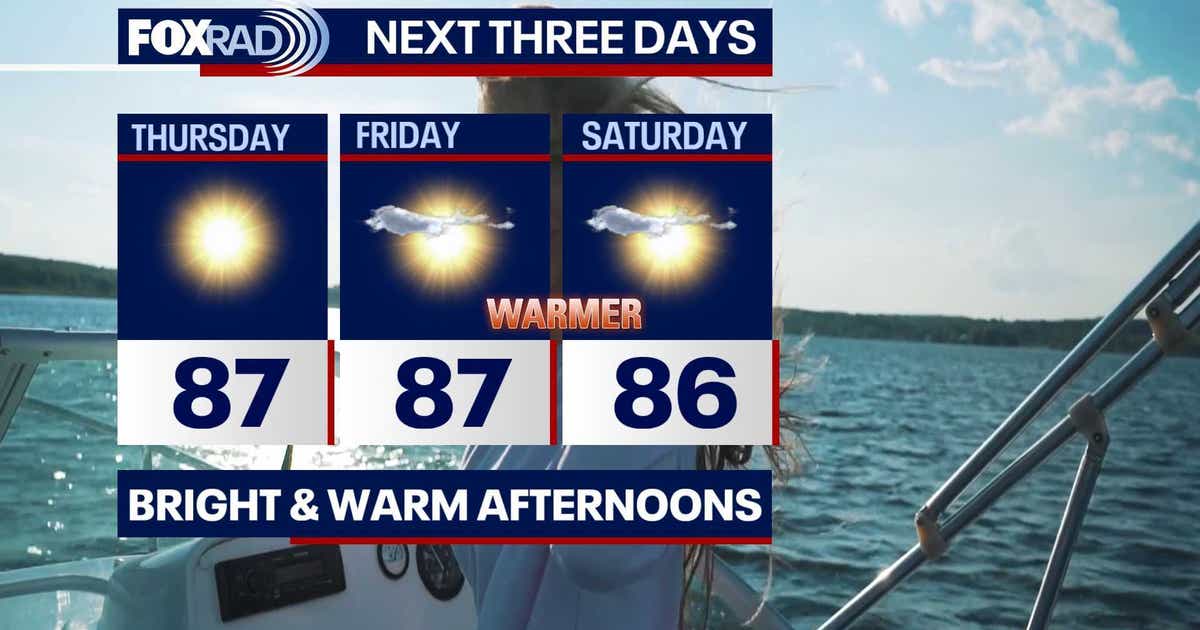 Houston weather: Warming trend to continue on Thursday