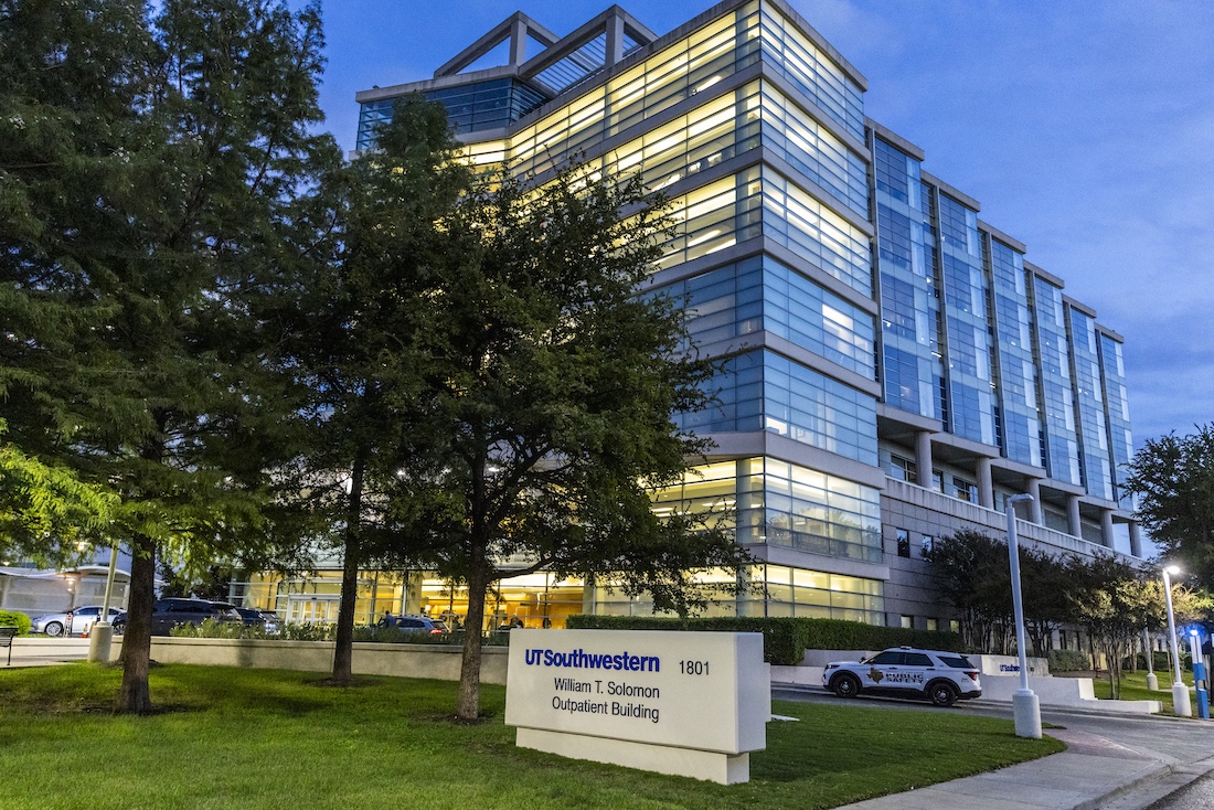 The William T. Solomon Outpatient Building at UT Southwestern