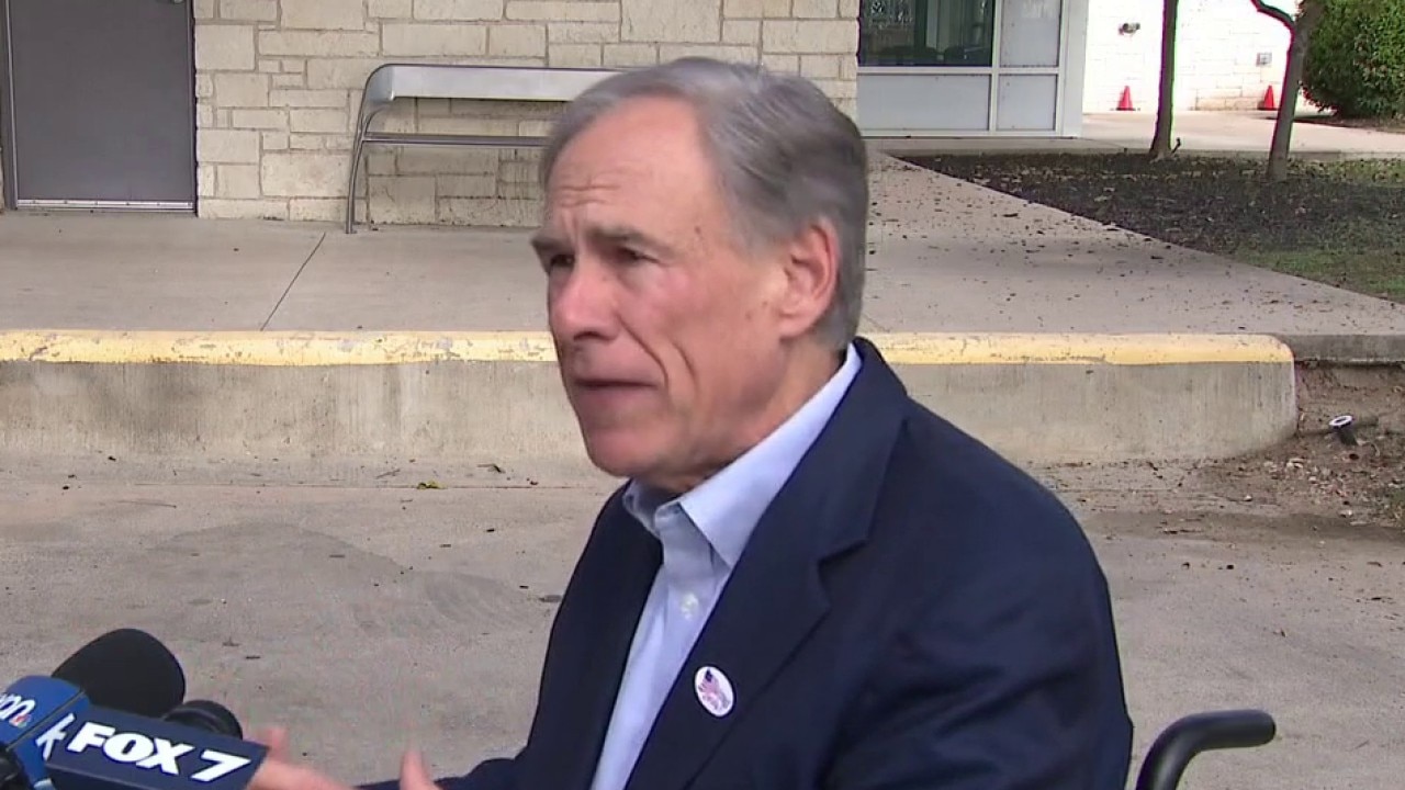 Abbott and Hinojosa cast ballots