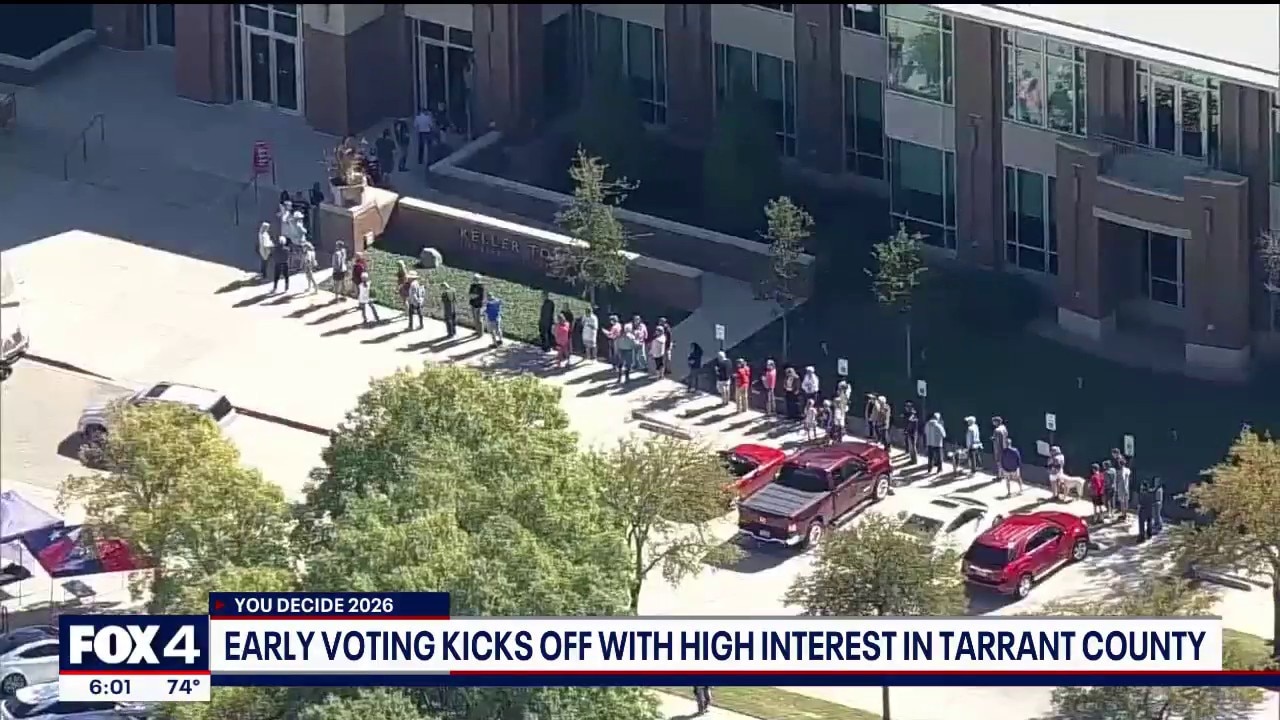 Early voting brings long lines in Tarrant County