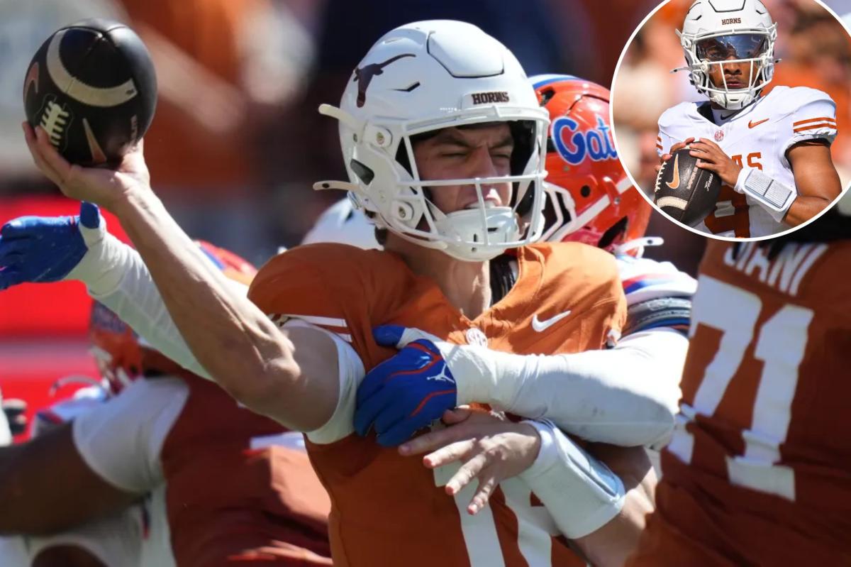 Arch Manning put on benching notice with Texas backup to get more reps