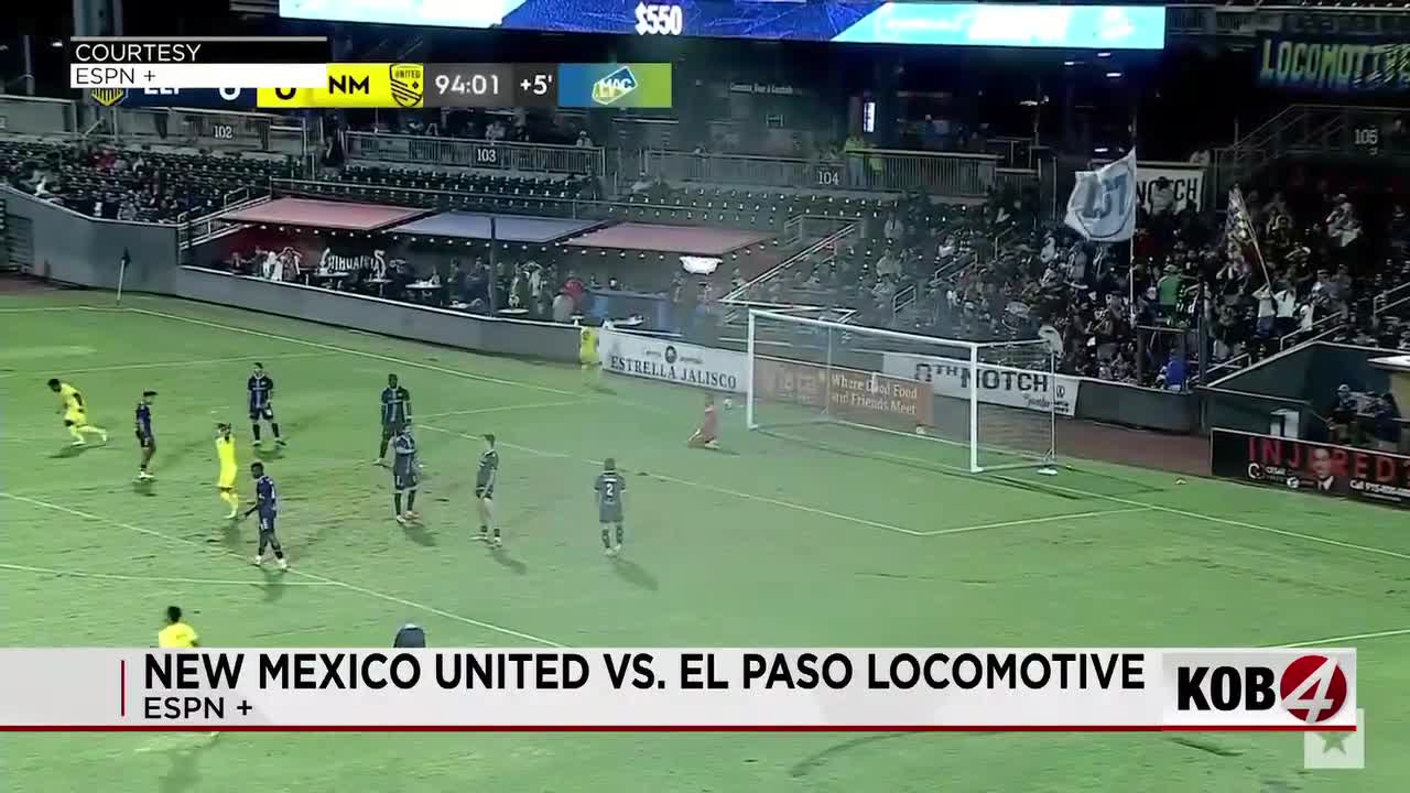 New Mexico United Win Western Conference Championships After Defeating El Paso, 1-0