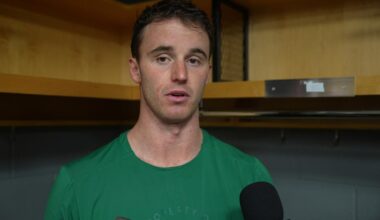 DAL@CHI Postgame: Jake Oettinger | Dallas Stars