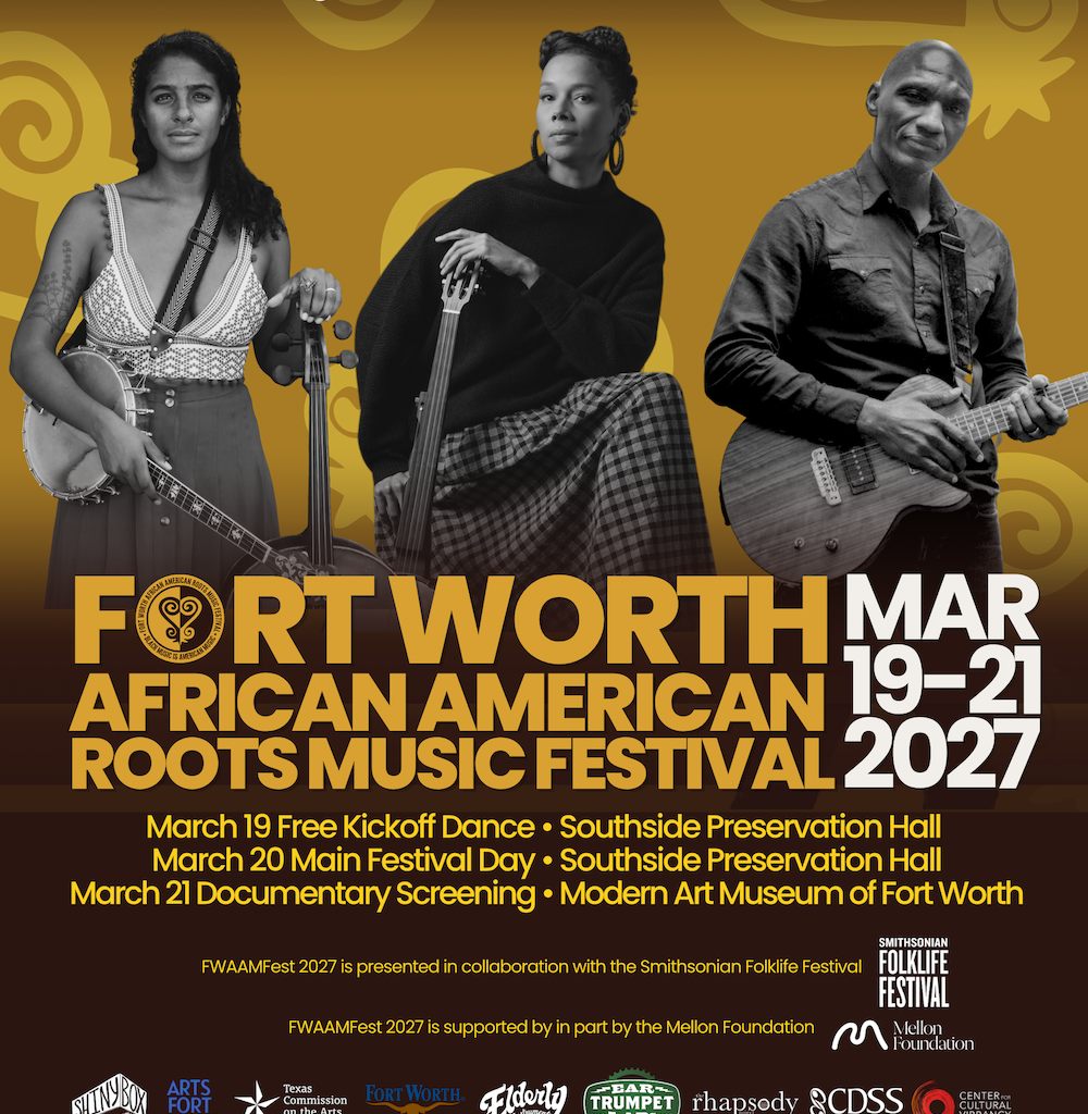 Fort Worth African American Roots Music Festival Reveals 2027 Lineup