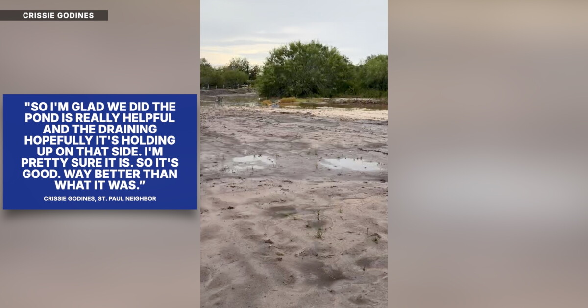 St. Paul neighbor sees continued improvement after recent rain