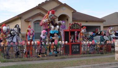 Scary Lane keeps Halloween spirit alive despite fewer decorated homes this year