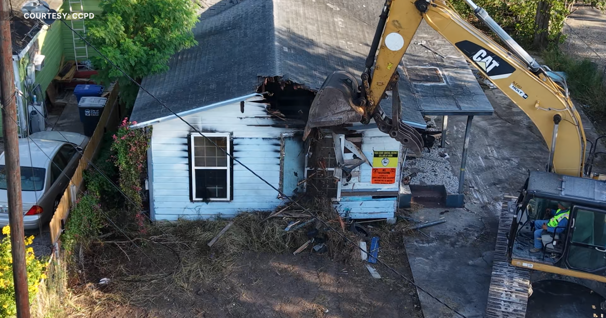 Dangerous home comes down on Ruth Street with help from RAMBRO