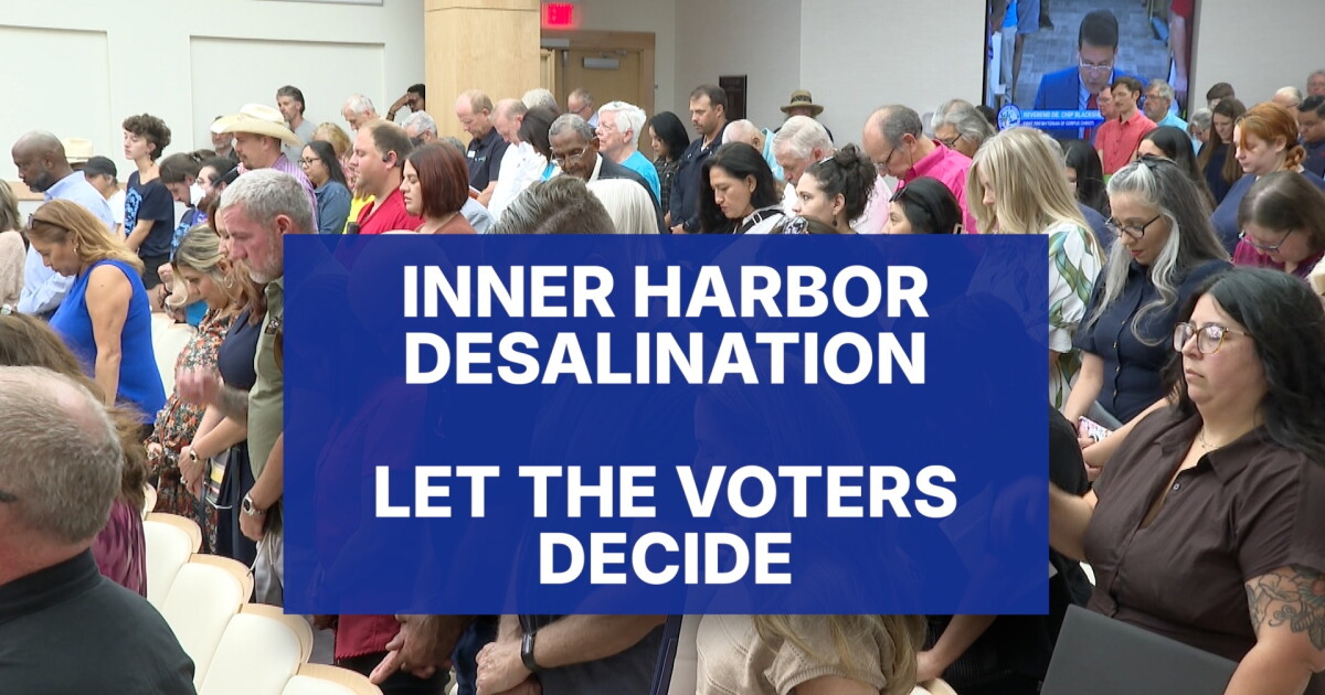 Corpus Christi voters could decide fate of Inner Harbor desalination