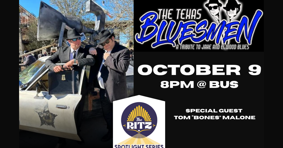 Blues Brothers tribute show supports The Ritz Theater in Corpus Christi