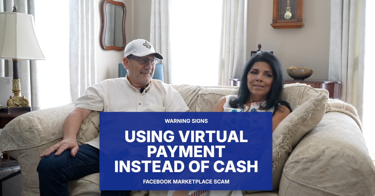 Corpus Christi couple warns public about Facebook Marketplace scam