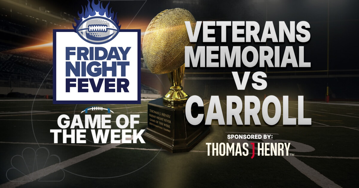 District lead on the line in Game of the Week, Veterans Memorial vs. Carroll