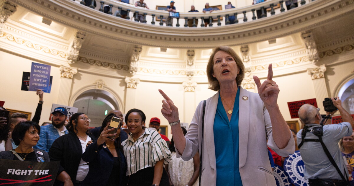Democrat Vikki Goodwin hopeful in race against Dan Patrick