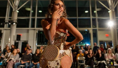 Garbage gets glamorous at Austin Creative Reuse fashion show