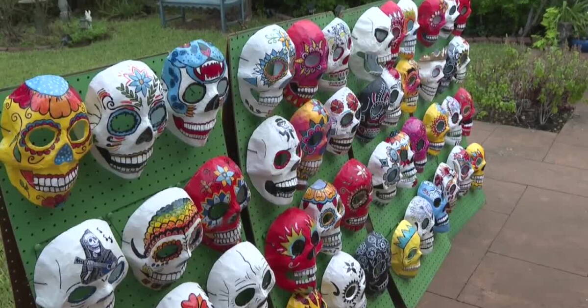 Corpus Christi artist has hand-crafted Día de los Muertos masks for 18 years