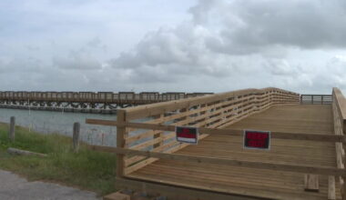 Nueces County's new Packery Channel fishing pier opens soon