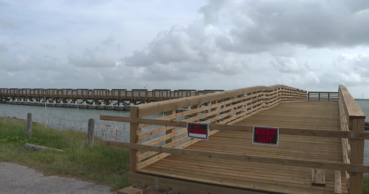 Nueces County's new Packery Channel fishing pier opens soon