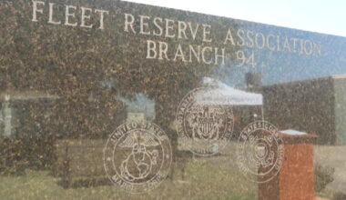 More than 100 names honored on Fleet Reserve Association's memorial wall