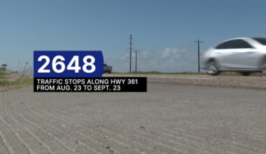 Increased DPS patrols due to State Highway 361 yield 2,648 traffic stops