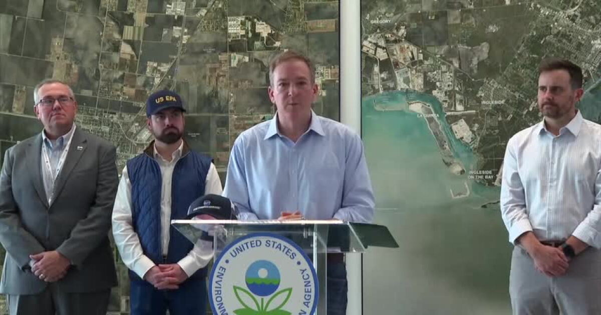 EPA chief tours Port of Corpus Christi, calls it vital to the national economy