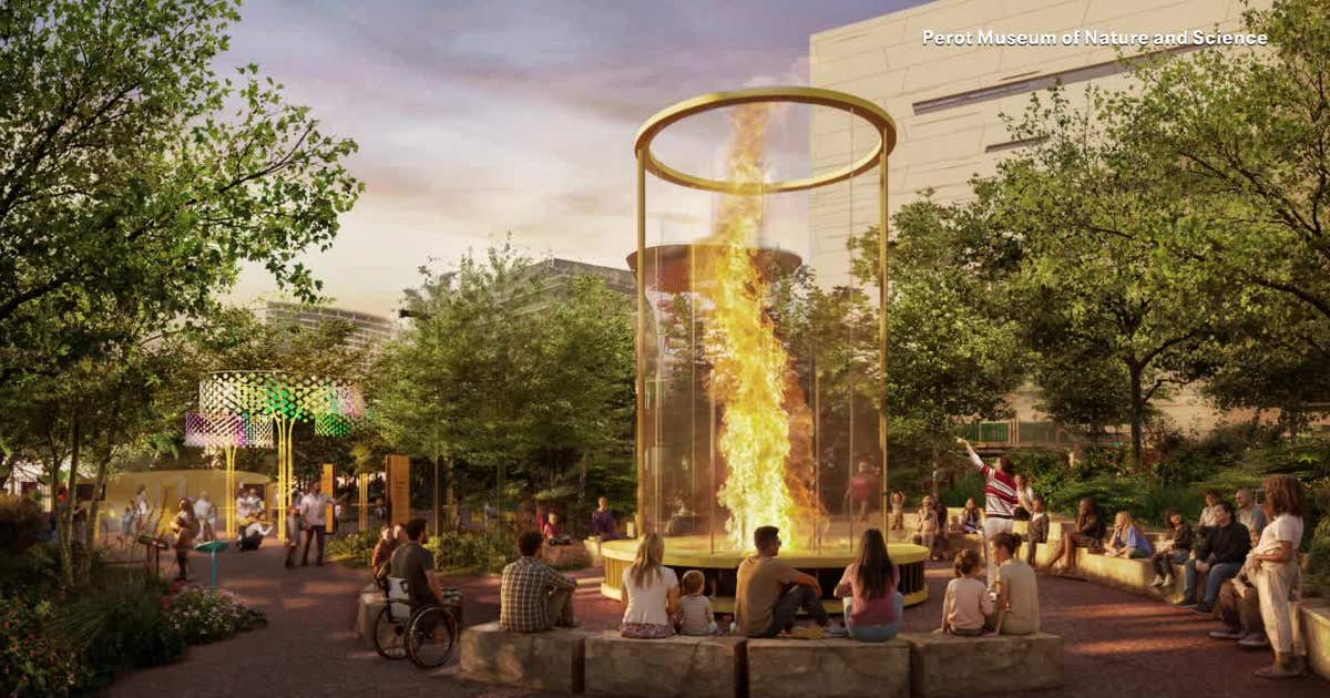 Perot Museum announces major outdoor expansion including fire tornado