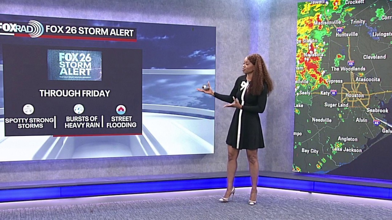 Houston weather: Friday Storm Alert as Texas storm approaches