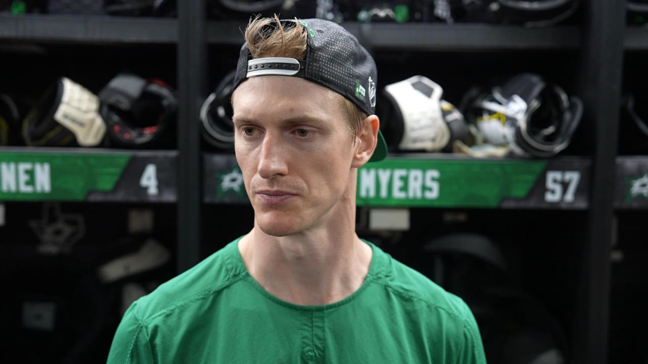 BOS@DAL Postgame: Tyler Myers | Dallas Stars