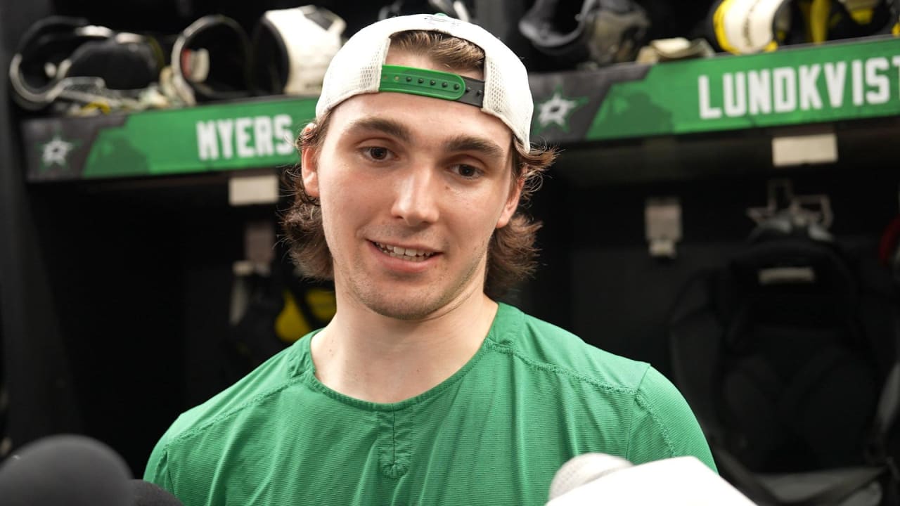 NYI@DAL Postgame: Dylan Hryckowian | Dallas Stars