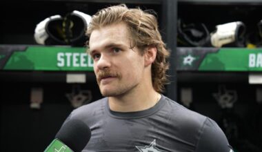 BOS@DAL Pregame: Sam Steel | Dallas Stars