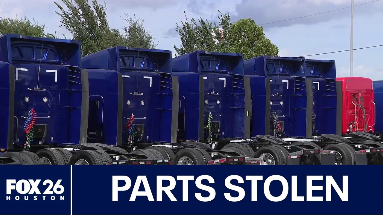 Valuable parts being stolen from 18-wheelers