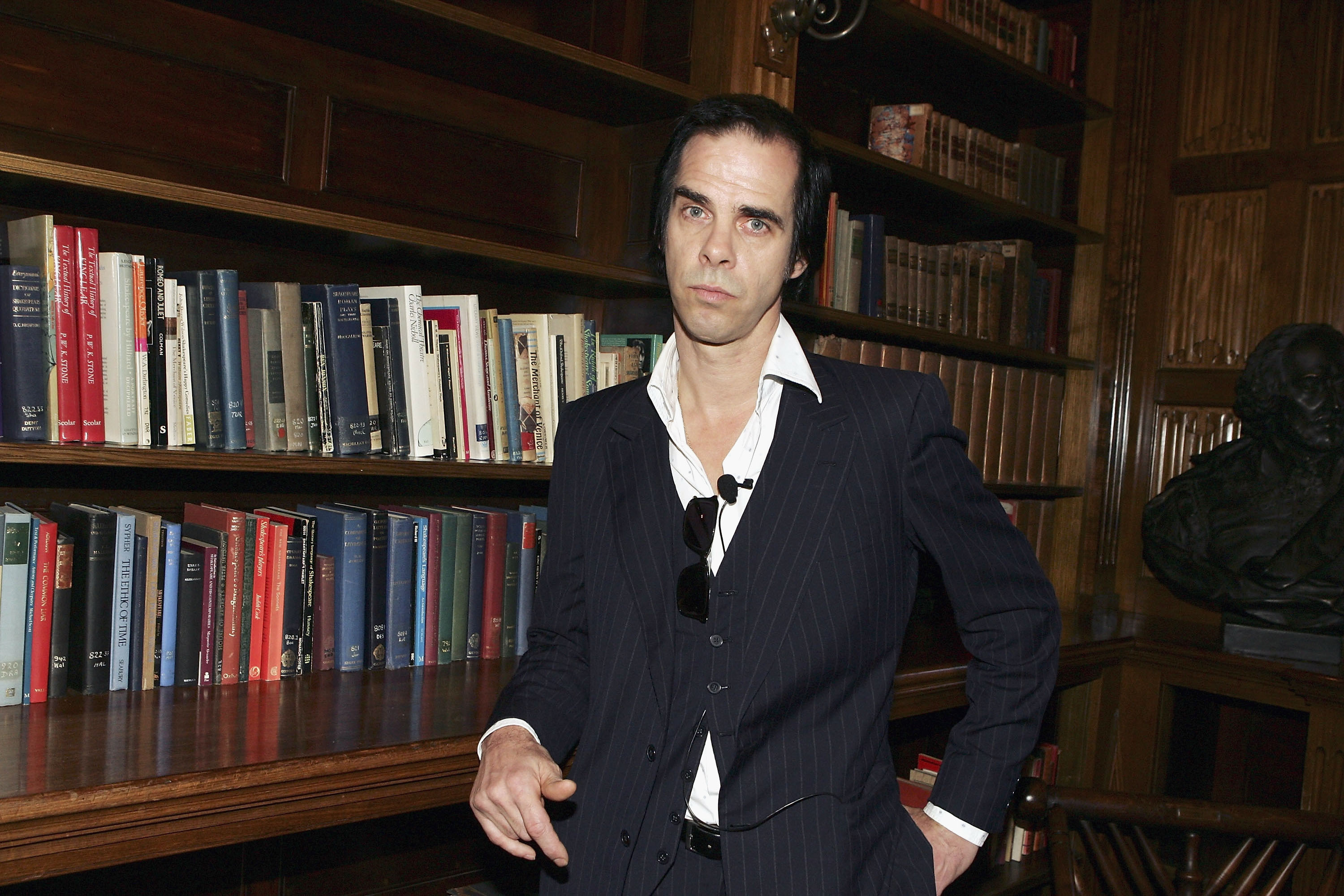 Nick Cave at the State Library of NSW.