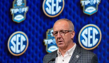 SEC commissioner Greg Sankey continues to support NCAA Tournament expansion