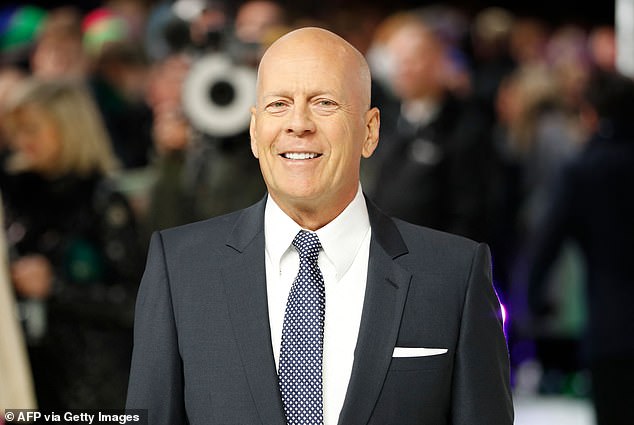 Bruce Willis (pictured here) was also diagnosed with frontotemporal dementia in 2023