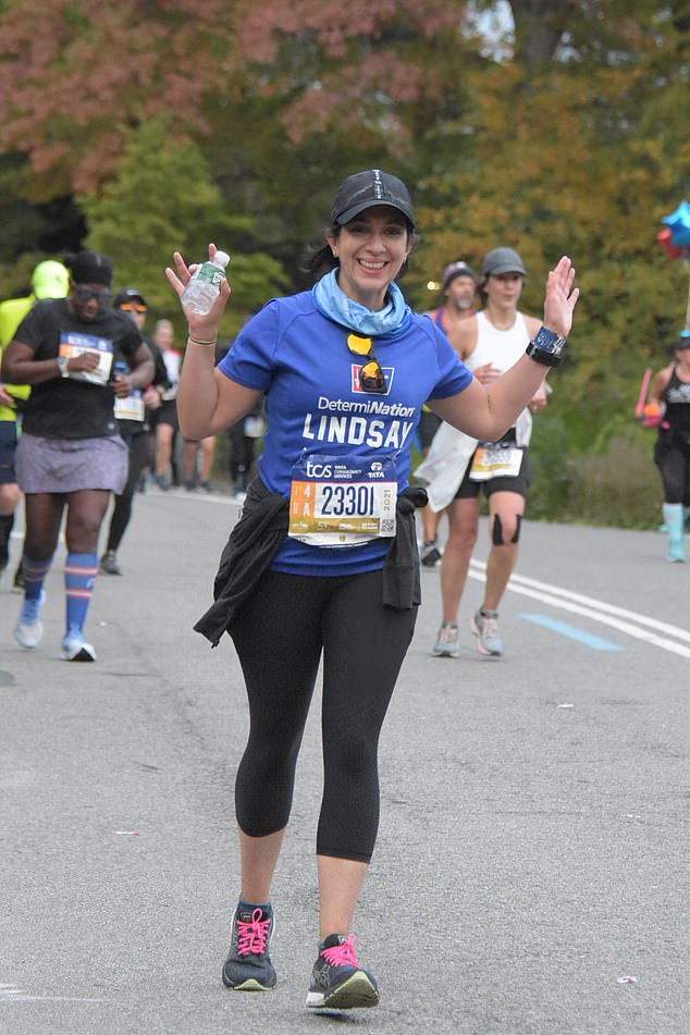 Barad was an avid runner before the diagnosis, and was training for her fourth marathon when she was told she had appendiceal cancer. It came as a total shock