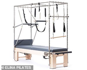 Kourtney Kardashian levels up her Pilates game with this luxe, studio-grade reformer