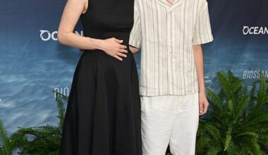 January Jones, 47, stepped out on the red carpet in Southern California on Saturday in a rare public appearance with her 13-year-old son, Xander Dane Jones