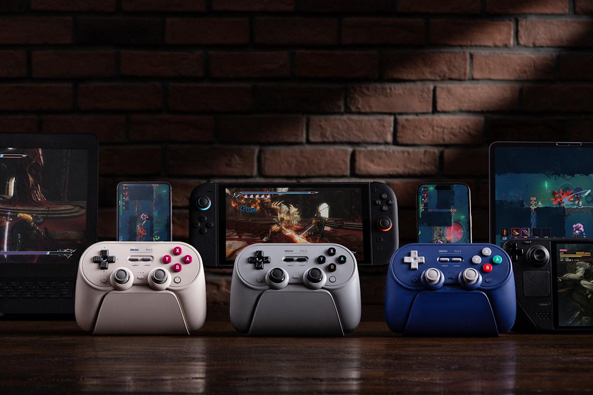 The new 8BitDo Pro 3 gamepad is open for pre-order now