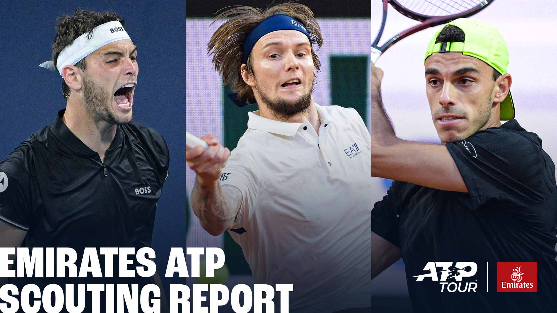 Taylor Fritz, Alexander Bublik and Francisco Cerundolo are all in action on the ATP Tour this week. 