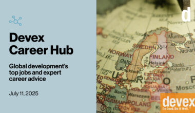 Devex Career Hub: Where the jobs are across Europe