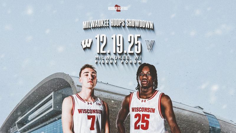 Wisconsin to take on Villanova at Fiserv Forum