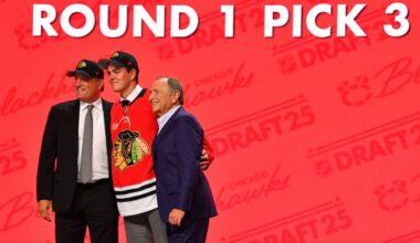 Blackhawks reach entry-level deal with No. 3 pick Anton Frondell