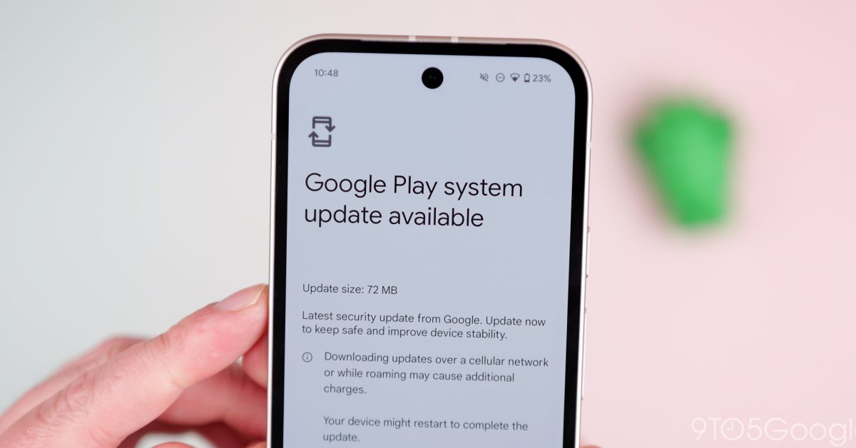 Google fixing ‘Failed’ Play system update on Android 16